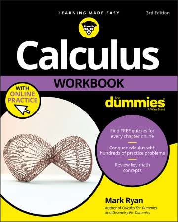 Cover: Calculus Workbook For Dummies - Mark Ryan