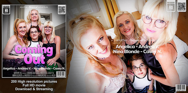 Mature Angelica,,rea, Nina Blonde Found Out That Young Casey N Is a Lesbian:,rea V. (49), Angelica (50), Casey N. (19), Nina Blond (51) (Mature.nl) FullHD 1080p