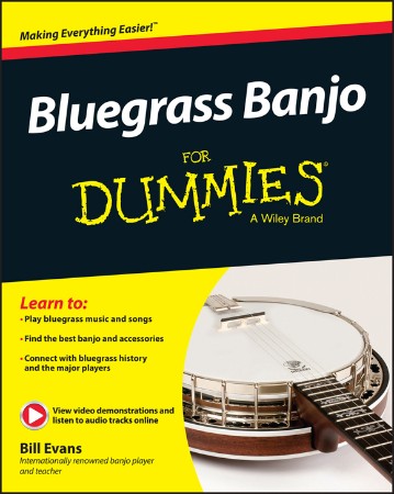 Cover: Bluegrass Banjo For Dummies - Bill Evans