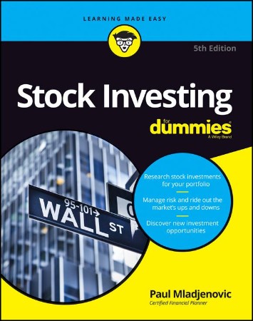 Cover: Stock Investing for Dummies, 5th Edition - Paul J. Mladjenovic