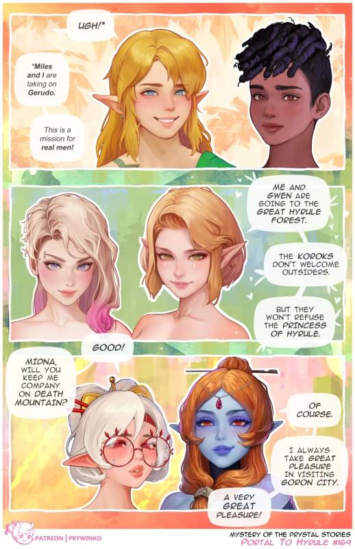 Prywinko - Portal to Hyrule Porn Comics