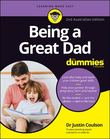 Cover: Being a Great Dad for Dummies - Justin Coulson