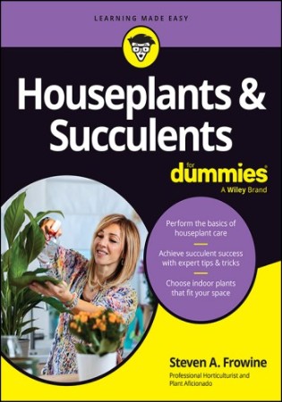 Cover: Houseplants & Succulents For Dummies - Steven A. Frowine