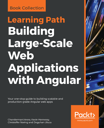 Cover: Building Large-scale Web Applications with Angular - Chandermani Arora
