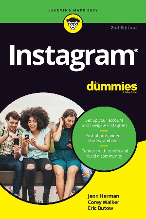 Cover: Instagram for Business for Dummies - Jenn Herman