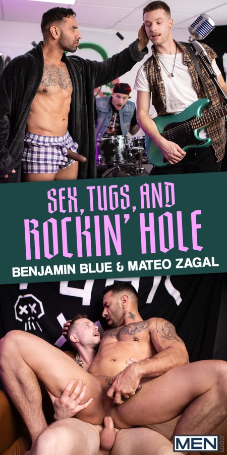 MEN - Benjamin Blue, Mateo Zagal - Sex, Tugs, and Rockin' Hole
