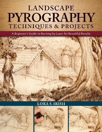 Cover: Pyrography for Beginners Handbook - Stephen Fleming