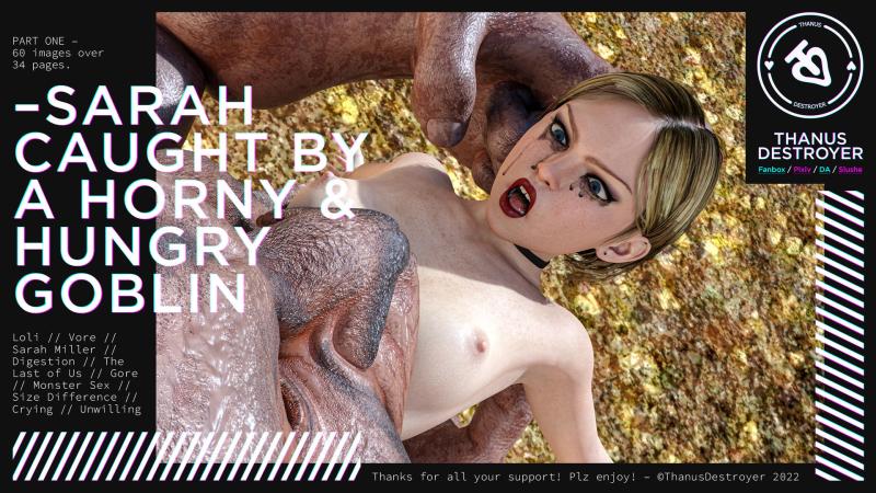 ThanusDestroyer - Sarah Caught By A Goblin (The Last of Us) 3D Porn Comic