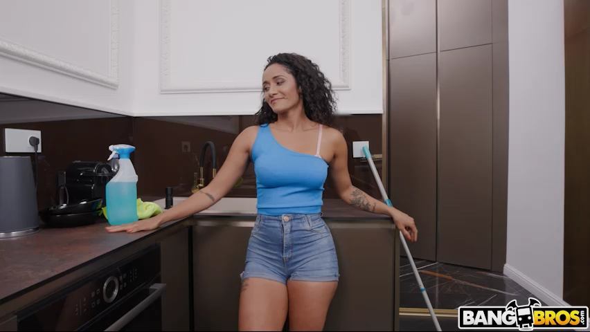 Milla Ferrazzo - Maid Dances On My Dick