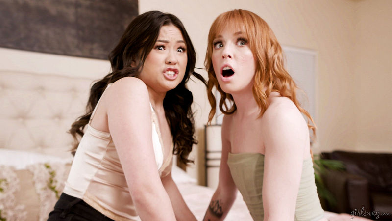 Madi Collins, Lulu Chu, Whitney Wright  Why Is Our Closet Leaking (girlsway) FullHD 1080p