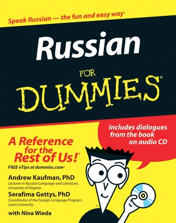 Cover: Russian For Dummies - Andrew Kaufman