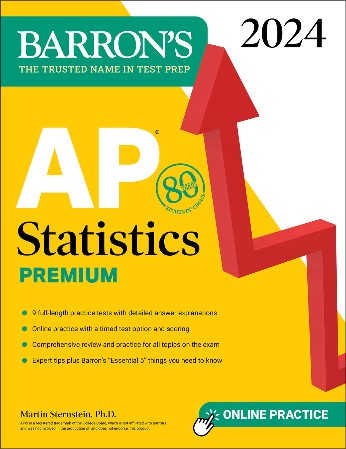 Cover: AP Statistics Premium, 2024 - Martin Sternstein