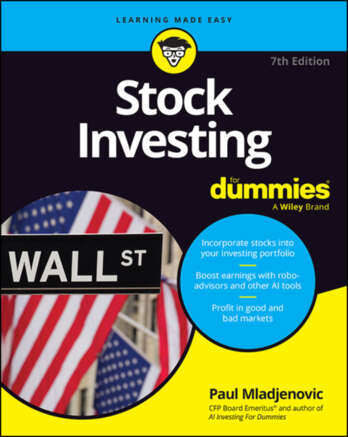 Cover: Stock Investing for Dummies, 7th Edition - Paul Mladjenovic
