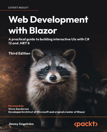 Cover: Web Development with Blazor - Jimmy Engstr&ouml;m