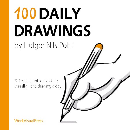 Cover: 100 Daily Drawings - Holger Nils Pohl