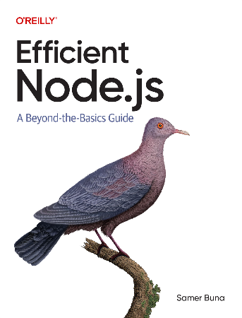 Cover: Efficient Node.js - Samer Buna