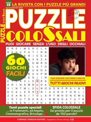 Puzzle Colossali N.55 - Agosto-Settembre 2025