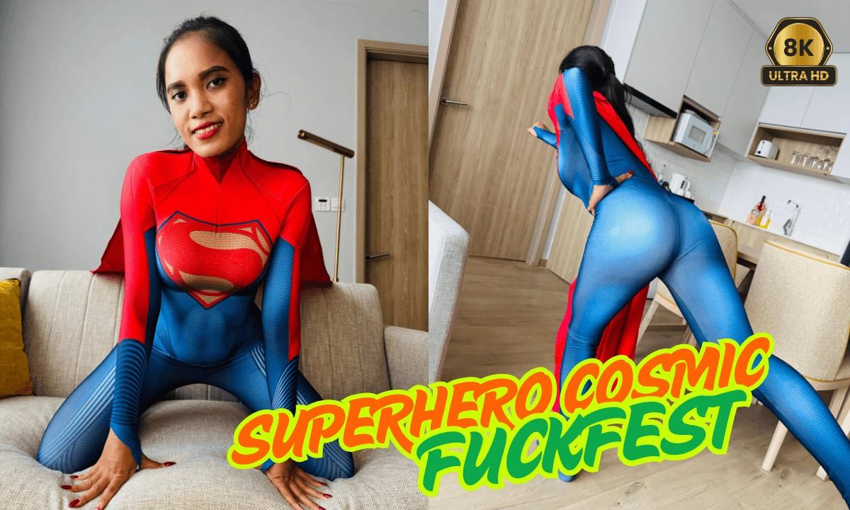 Cherry Lee - Asian Milf Superhero Cosmic Fuckfest