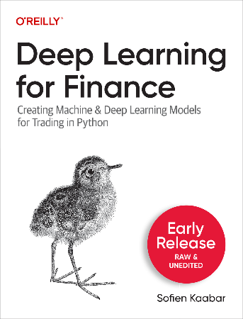 Cover: Deep Learning for Finance - Sofien Kaabar