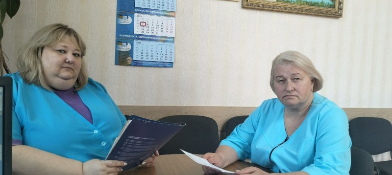 слева направо: Евсикова Е. О. Кондрашова Н. В.