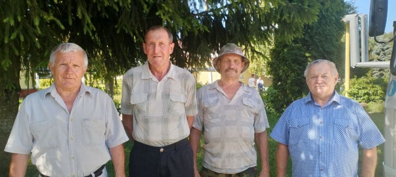 слева направо: Сазонов Б. А. Булимов Н. А. Хохлов А. К. Жириков В. И.