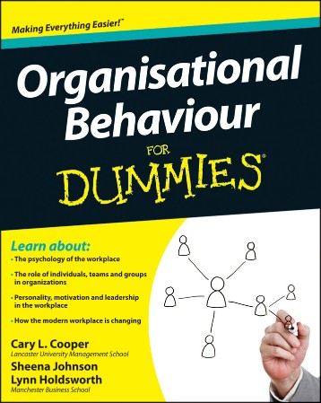 Cover: Organisational Behaviour For Dummies - Cary Cooper