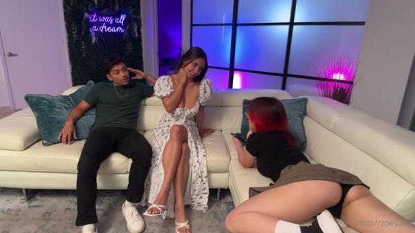 Hailey Rose, Zoey Di Giacomo - Asian Latina Roommate Zoey Di Giacomo Gets Punished  Watch XXX Online SD