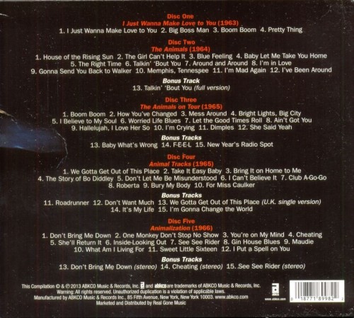 The Animals  The Mickie Most Years And More (2013) 5CD Lossless