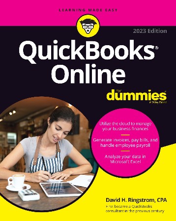 Cover: QuickBooks Online For Dummies - Priscilla Meli