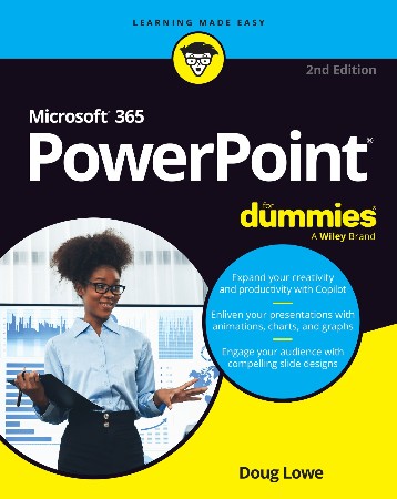Cover: Microsoft 365 PowerPoint For Dummies - Doug Lowe