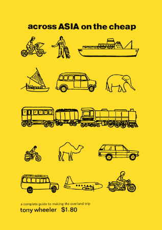 Cover: Lonely Planet Across Asia on the Cheap - Tony Wheeler