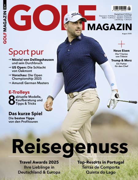GOLF Magazin No 08.2025