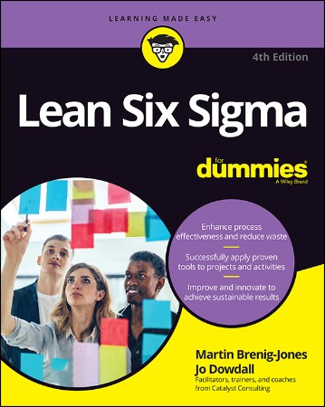 Cover: Lean Six Sigma For Dummies, 4th Edition - Jo Dowdall, Martin Brenig-Jones