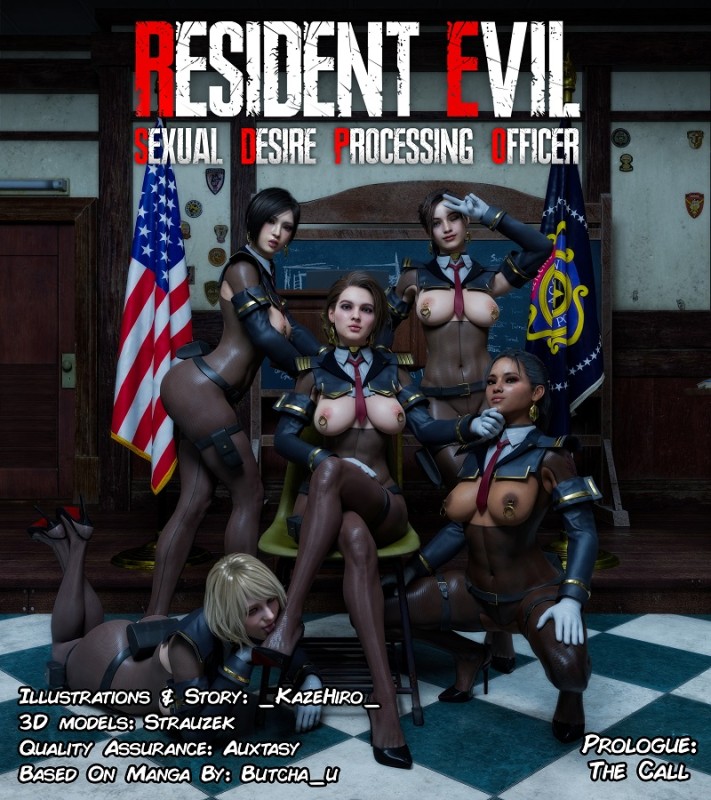 [KazeHiro] RESIDENT EVIL Chapter 1 3D Porn Comic