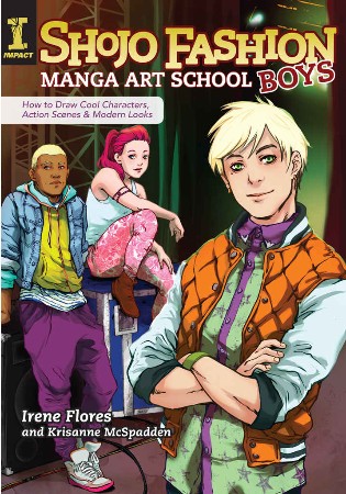 Cover: Shojo Fashion Manga Art School, Boys - Irene Flores
