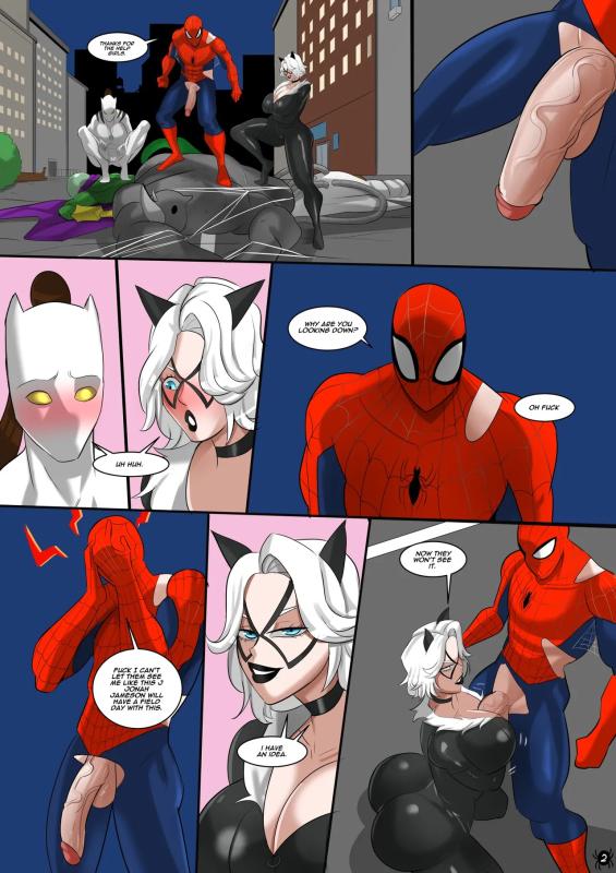 Venomarts00 - Spider-Man: Birth of the Redtigress Porn Comics