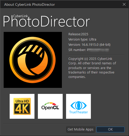 CyberLink PhotoDirector Ultra 2025 v16.6.1915.0