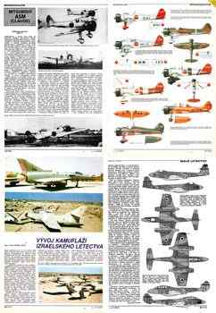 Letectvi+Kosmonautika 1991-25 - Scale Drawings and Colors