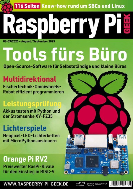 Raspberry Pi Geek 8-9.2025