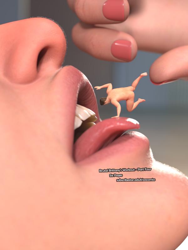 SultanOfSize - Brutal Brittanys Workout 3D Porn Comic