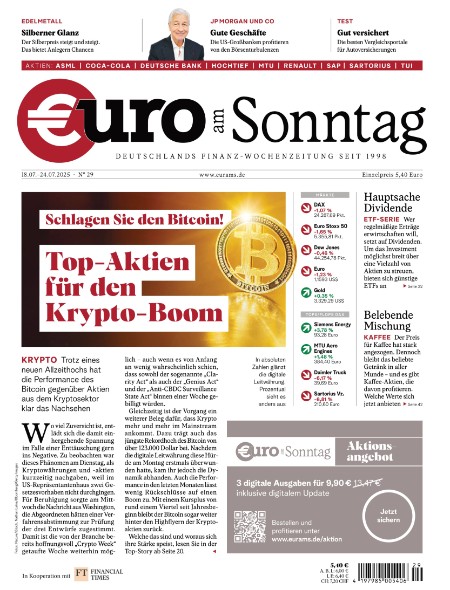 Euro am Sonntag 18.7.2025