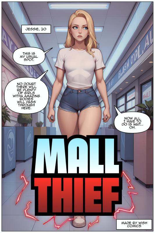WishComics - Mall Thief Porn Comic