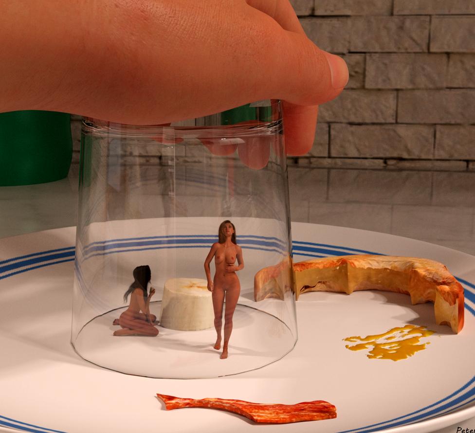 Peterbendo - Two in one Shot 3D Porn Comic