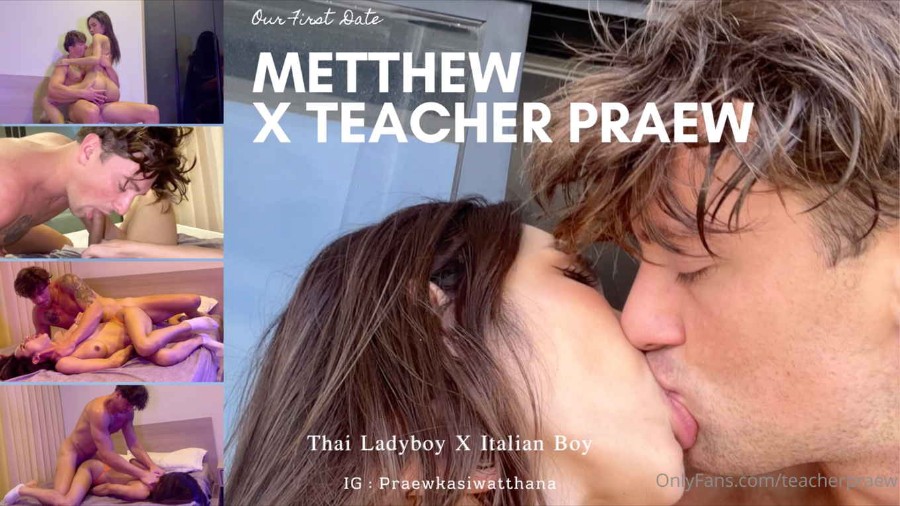 OnlyFans - Teacher Praew & Matthew Frost - Thai Ladyboy & Italian Hunk