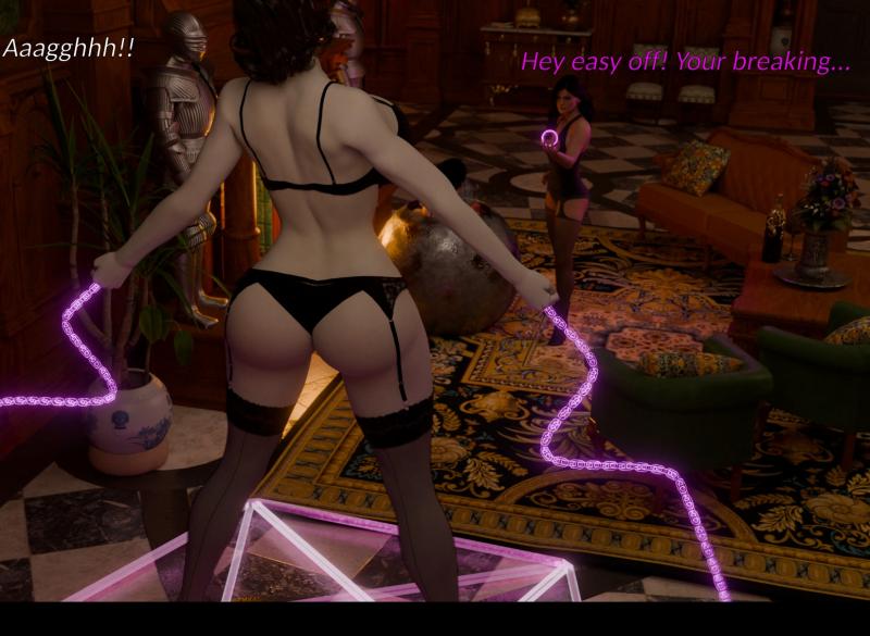 Spungy - Celine x Lady 3D Porn Comic
