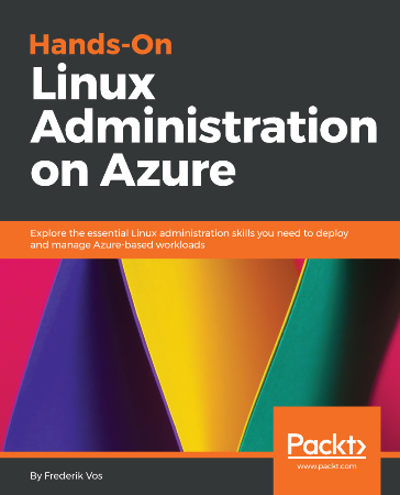 Cover: Hands-On Linux Administration on Azure - Frederik Vos