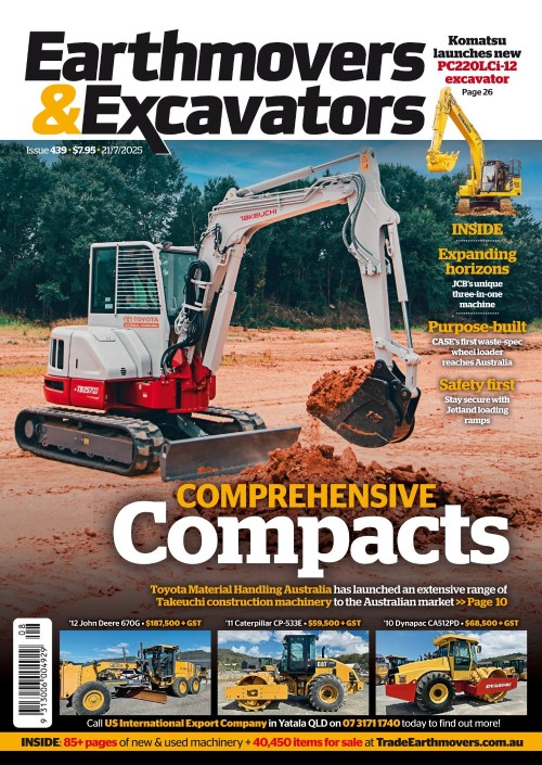 Earthmovers & Excavators – Issue 439 2025