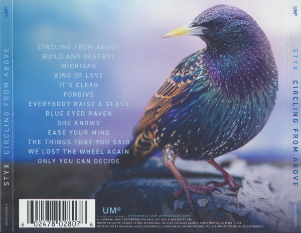 Styx - Circling From Above (2025) (Lossless + 320) Styx - Circling From Above (2025) (Lossless + 320)