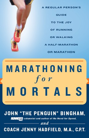 Cover: Marathoning for Mortals - John Bingham