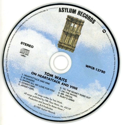Tom Waits - Heartattack And Vine (1980)(Japan Edition, 2010) Lossless